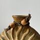 Mexican ceramic sun vase