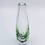 Vicke Lindstrand Glass Vase by Kosta 1960s