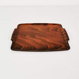 Wooden tray, Gerlino, Germany, 1970s