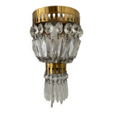 Hot air balloon wall lamp with tassels