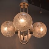 Mid-century Designed Chandelier by Jilove u Decina, 1970's.