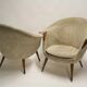 Pair of vintage cocktail chairs, 1960s