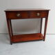 Antique mahogany sidetable