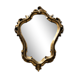 Gilded wood mirror