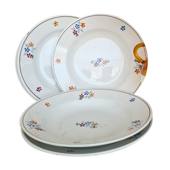 Service of 4 plates Saint Amand