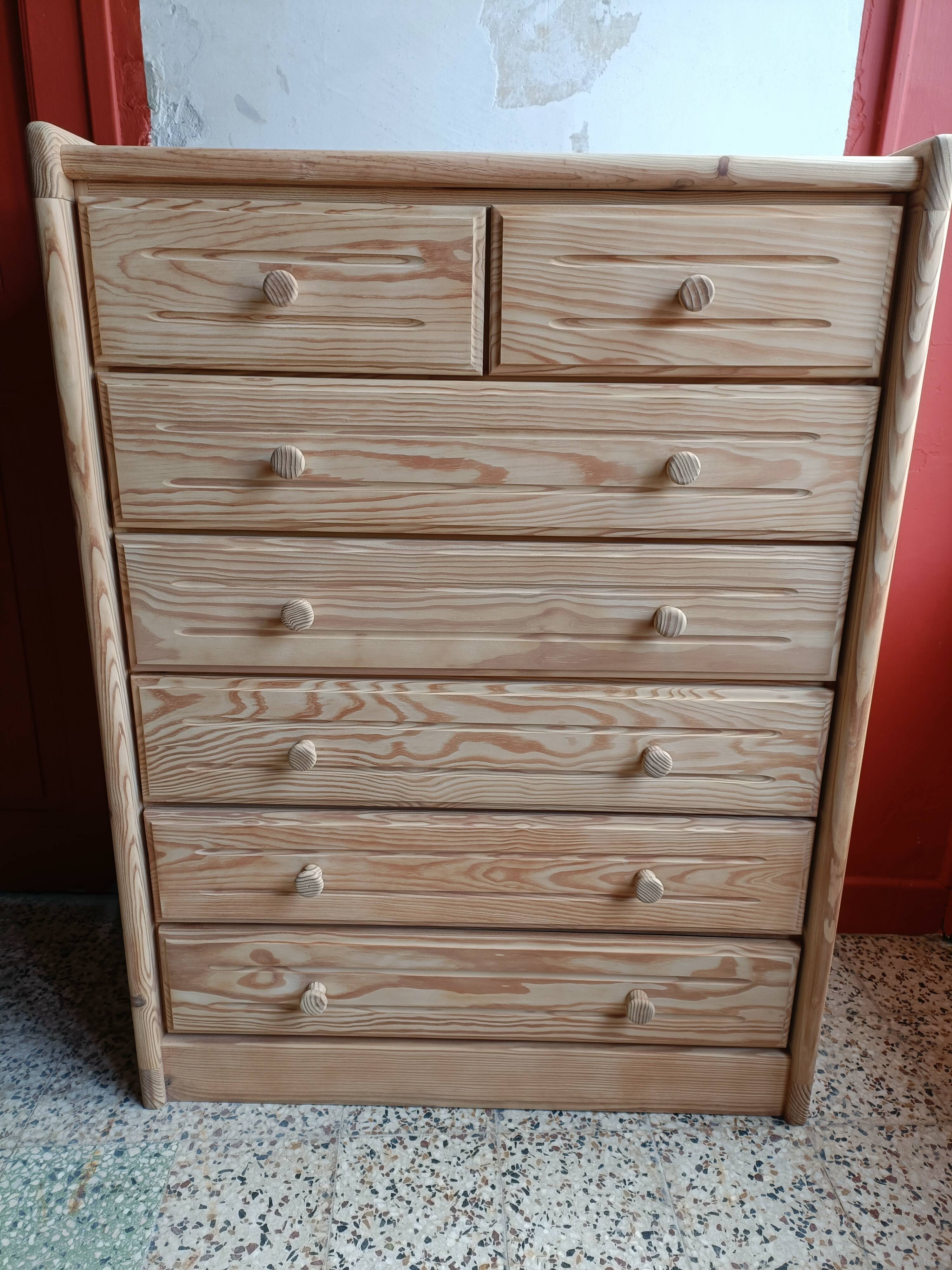 Renovated chest of drawers