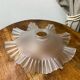 Serrated glass light fixture, 1930
