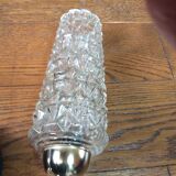 Double wall lamp glass and brass