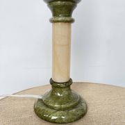Pied de lampe colonne marbre albâtre