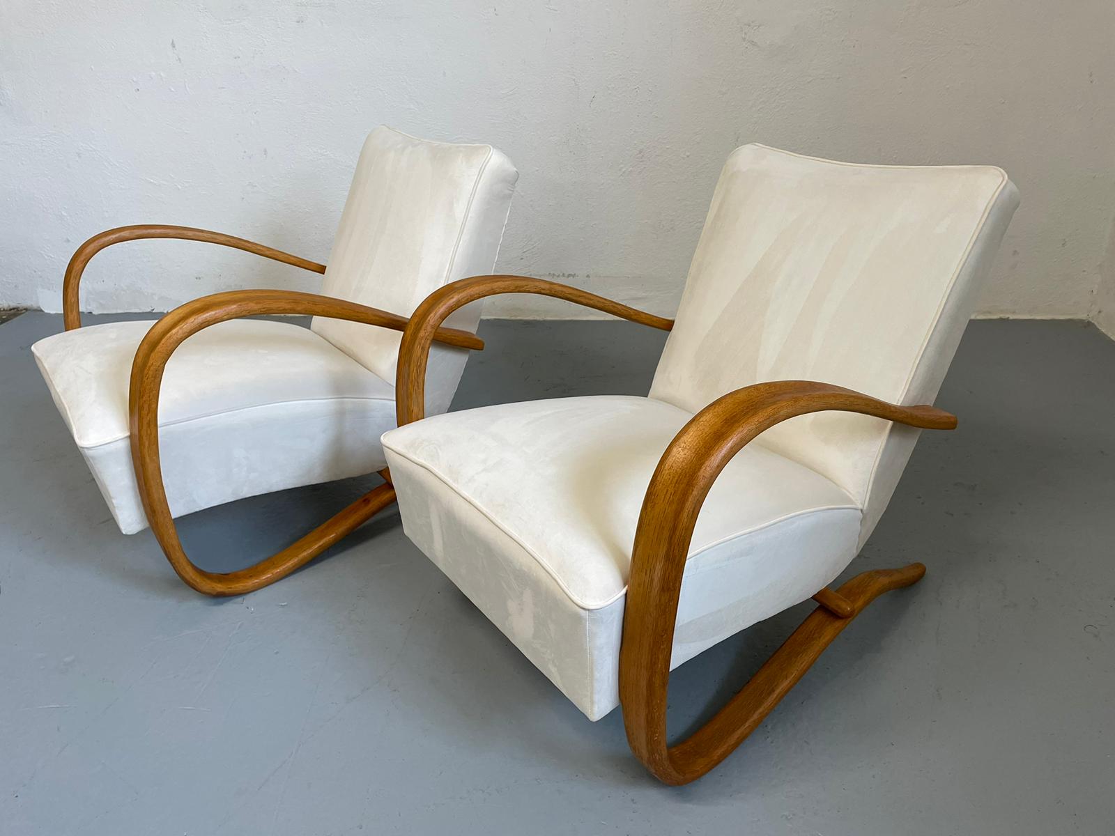 Set of armchairs Halabala H269