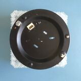 Square ceiling lamp in molded glass