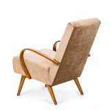 A pair of armchairs type 53, designed by Jaroslav Smidek, TON, 1960s