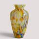Vintage Murano glass vase, Italy, circa 1960, coloured artistic glass.