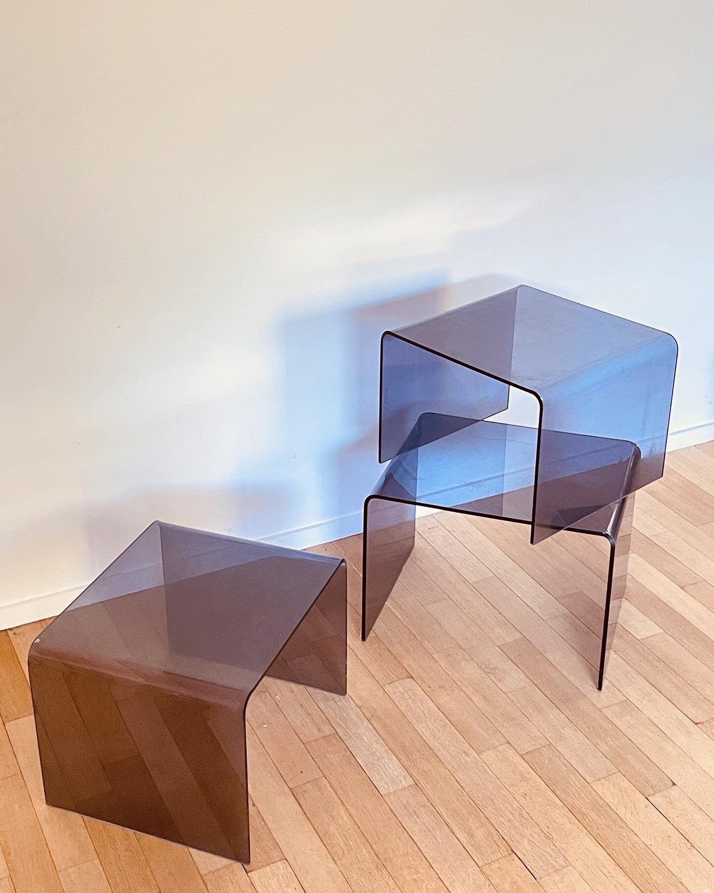 Tables gigognes Michel Dumas, 1970