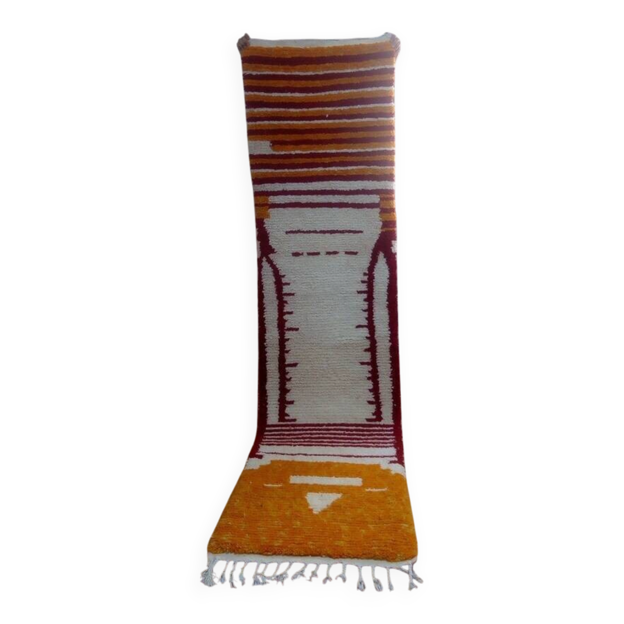 Tapis coureur - style tissé main du Maroc - 296 x 70 cm