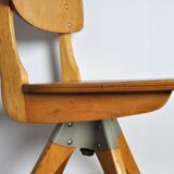 Mid-Century Modern Childrens Swivel Chair by Casala