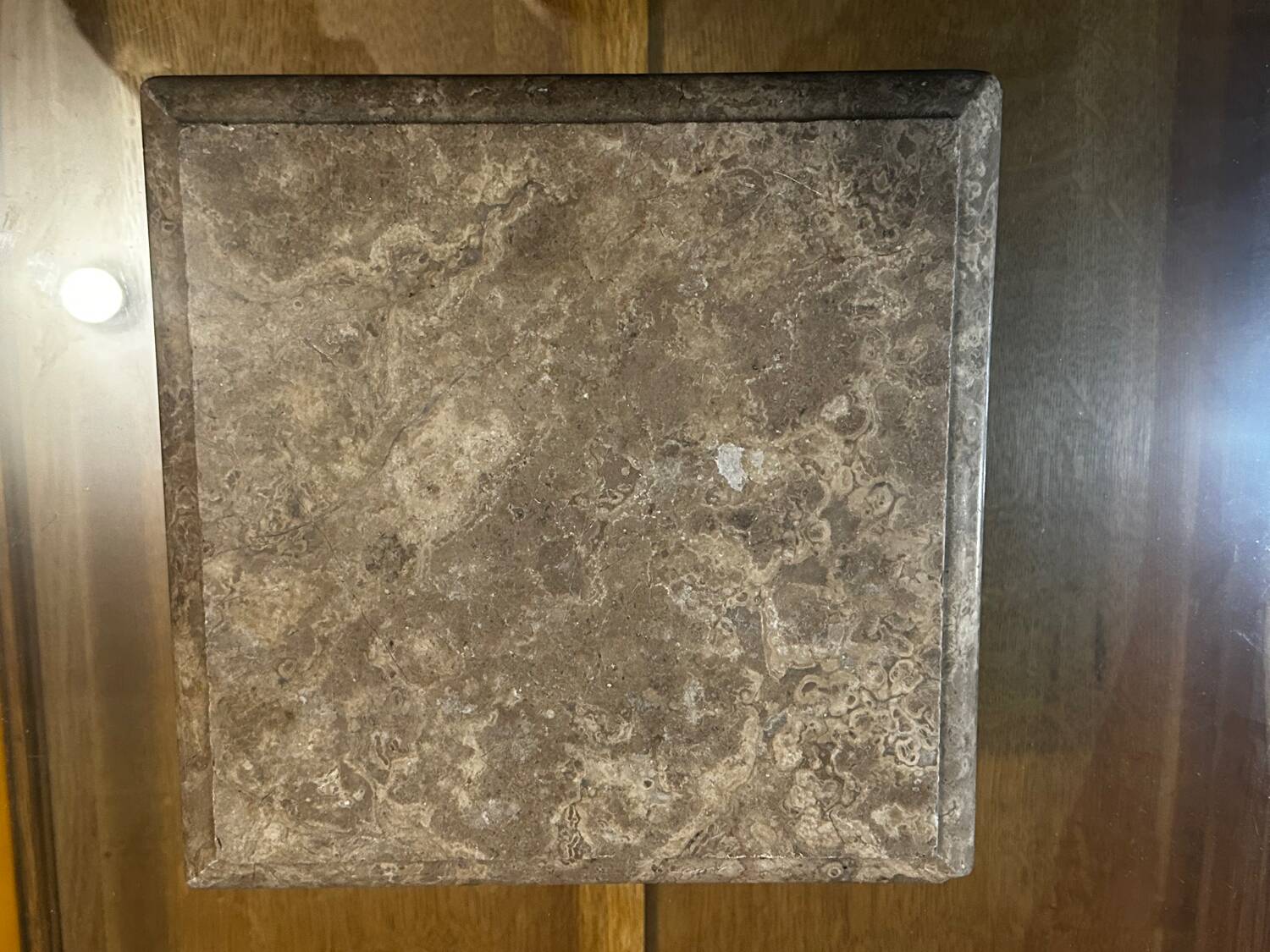 Trivet, base in ancient marble