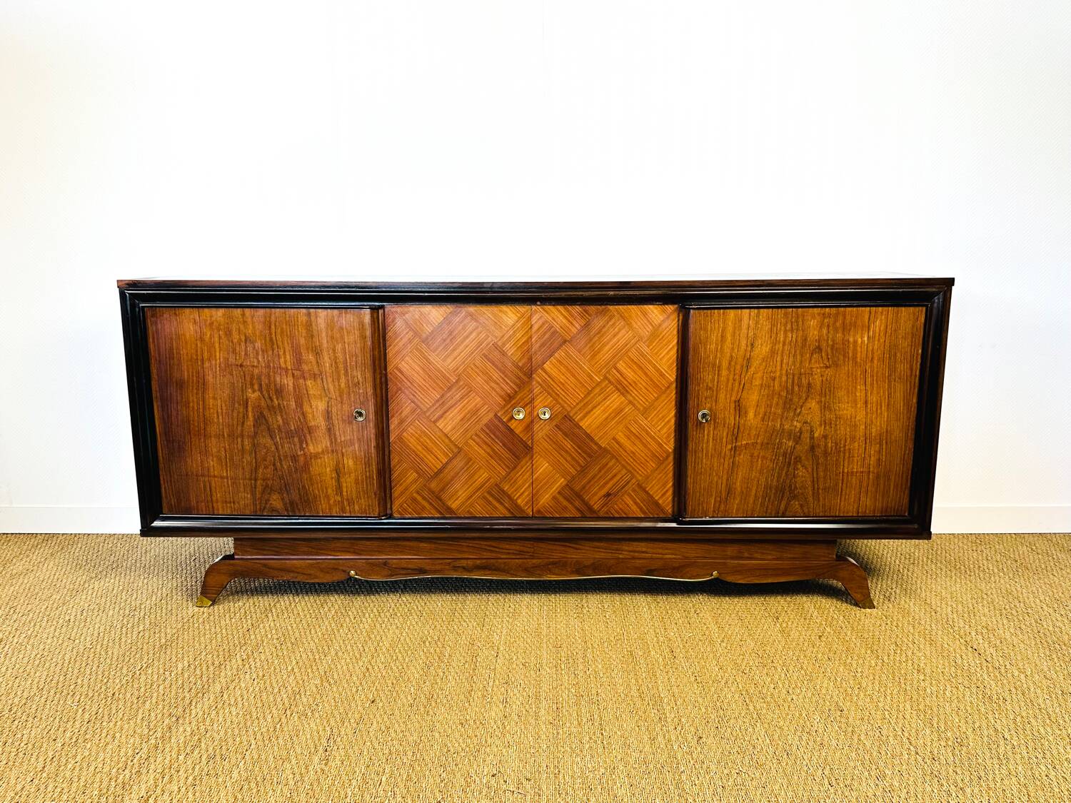 Art Deco walnut sideboard from the 1930s.