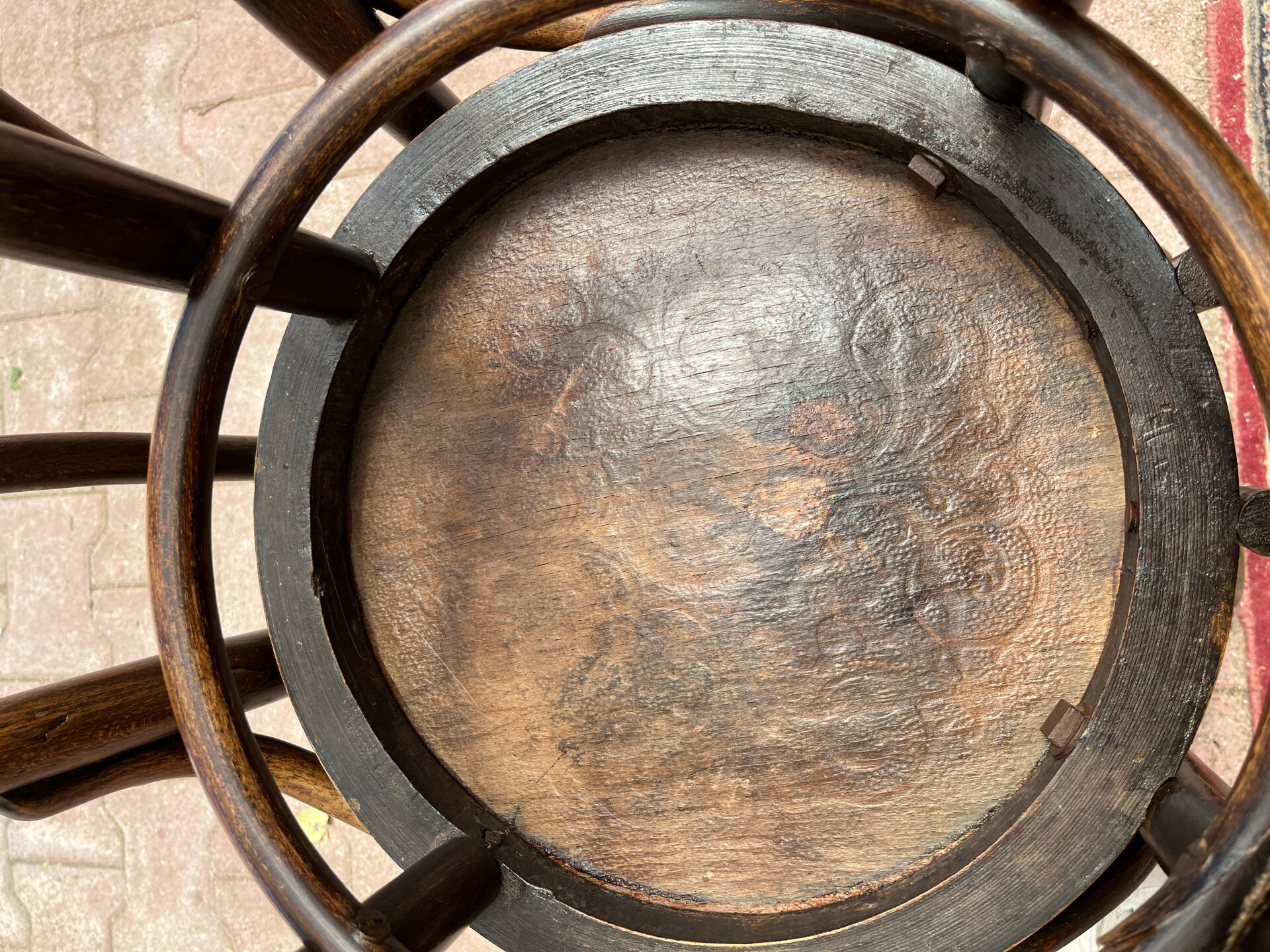 Old bistro chair