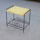 Table d'appoint, porte-vinyles