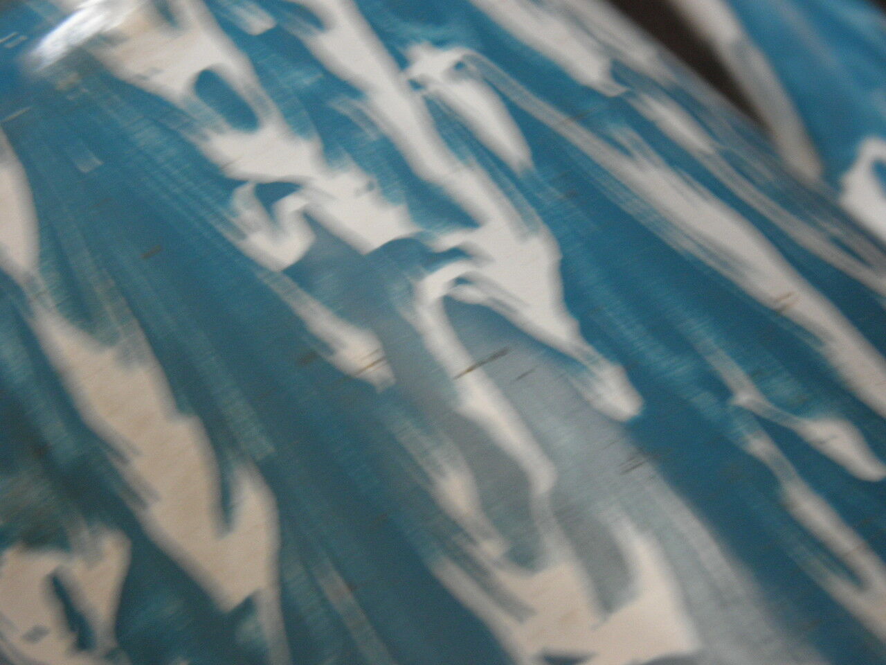 Vintage coffee maker in French sky blue enamel