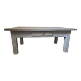 Weathered farmhouse coffee table