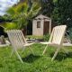 Vintage 1970s folding garden chair