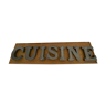 Mot « cuisine »