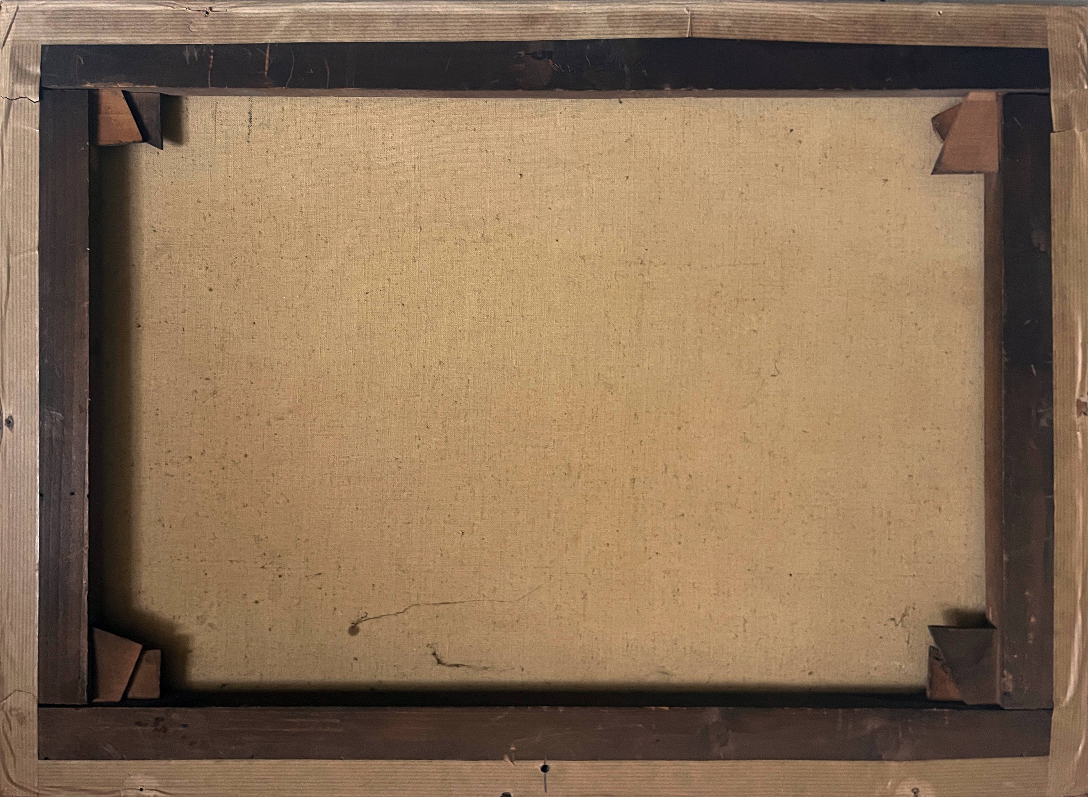 HST painting "Country House" German early 20th century