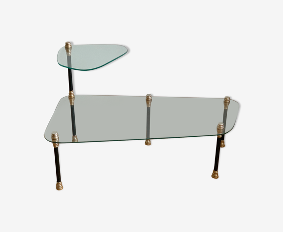 Vintage glass shelf