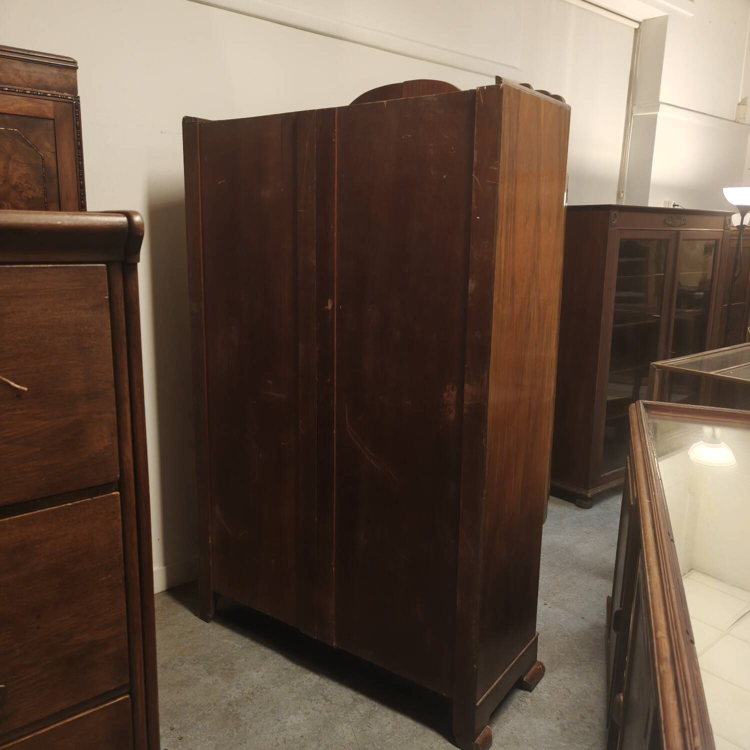 English antique wardrobe 1920's