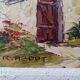 Oil painting by Raoul About