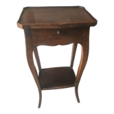 Oak bedside table