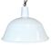 Industrial White Enamel Pendant Lamp from EMAX, 1960s