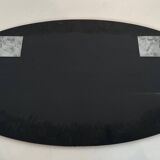 Miroir ovale de Fontana Arte, vers 1970