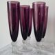 Lot of 6 champagne flutes
