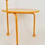 Post-modern side or coffee table by Tord Bjorklund, Memphis style, Sweden, 1980s.