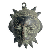 Masque Tikar en Bronze Fekima– Masque de Divinité | Art Africain