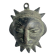 Masque Tikar en Bronze Fekima– Masque de Divinité | Art Africain