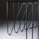 Vintage magazine rack "Z" design François Arnal 1970s