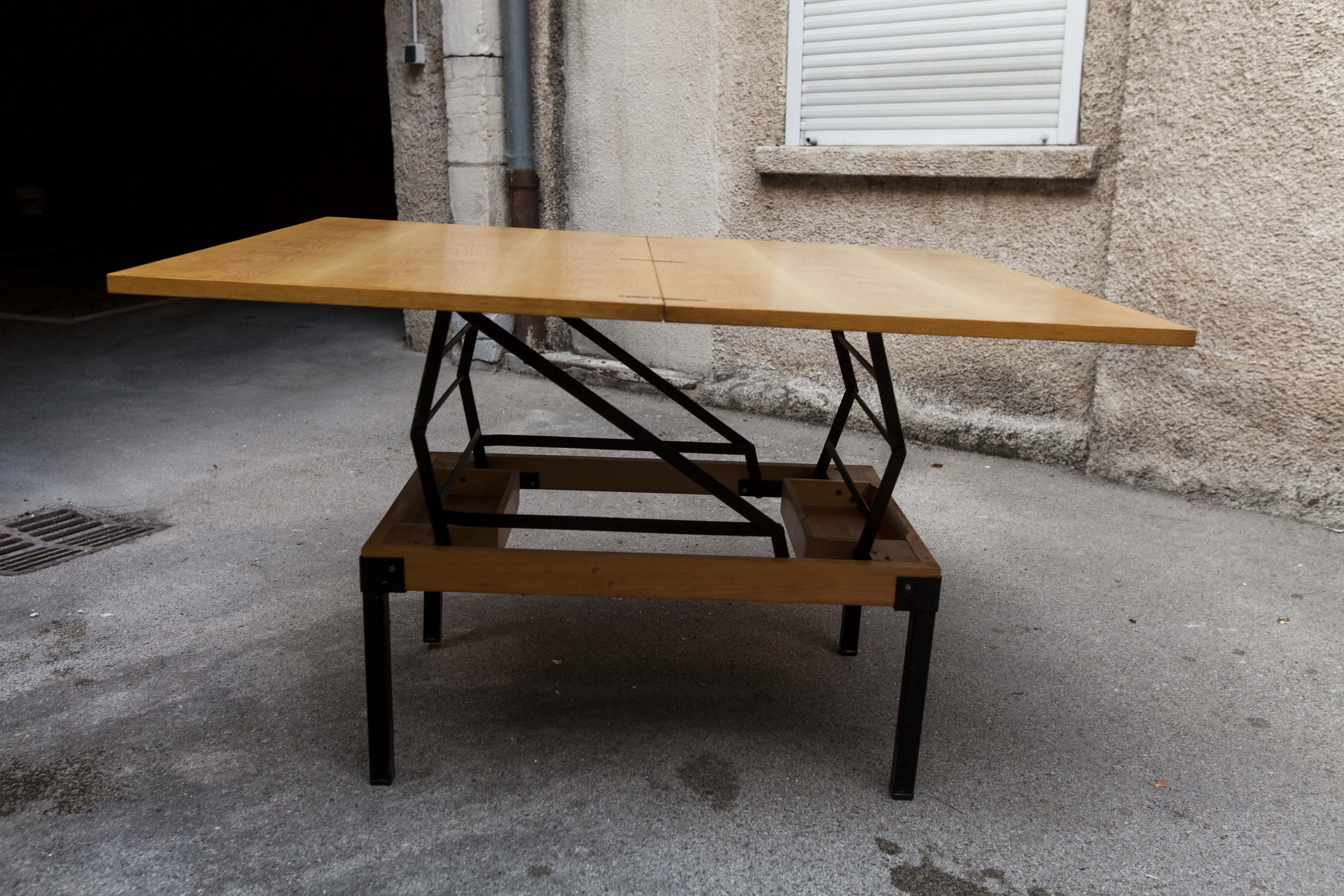 Table convertible high low 60's