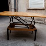 Table convertible high low 60's