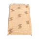Beni ouarain blanc et beige 64x106cm