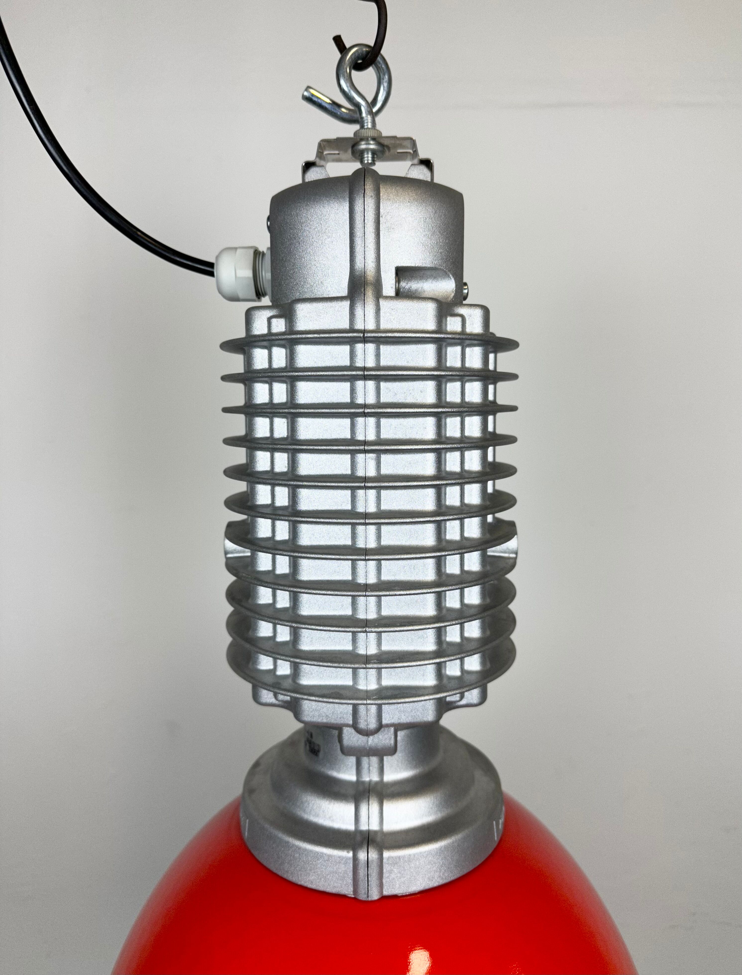 Industrial pendant lamp by charles keller for zumtobel, 1990s
