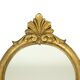 Gilded Baroque Style Mirror With Console Acanthus France