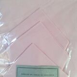 Nappe et 12 serviettes en coton