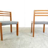 Set of 4 pine wood SG 1200 dining chairs by Cees Braakman, 1970s
