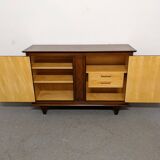 Art Deco style rosewood and sycamore sideboard circa 1950