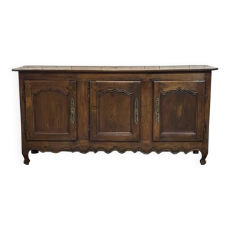 Enfilade Louis XV 3 portes en merisier du 18ème siècle