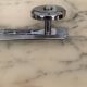 Stainless steel coat rack and towel rack
